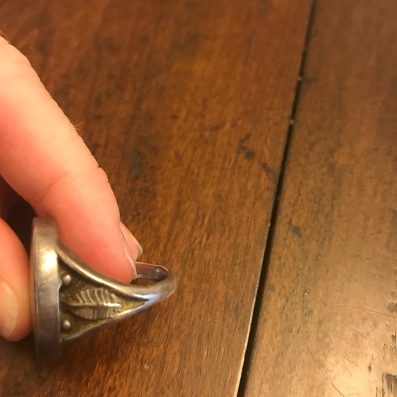 Zuni Turquoise Ring - Picture 2 of 3